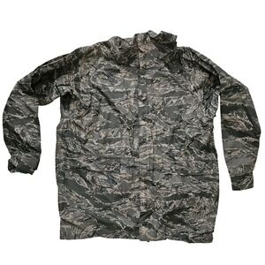 ORC Industries Size Medium Camo Rain Parka APECS USAF Digital Camouflage Jacket‎